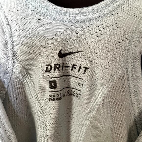 Nike Dri-Fit aqua blue racerback workout tank top women's size small lightweight - Picture 3 of 7